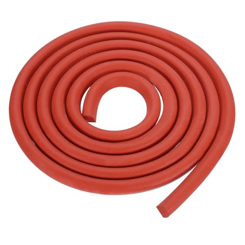 uxcell 6.56 ft Foam Backer Rod, 0.39" x 0.39" D-Shaped Solid Joint Filler, Foam Seal Strip for Caulk Saver, Rope Caulk Cement Crack Filler, Red - size: 6.56 ft x 0.39" x 0.39"