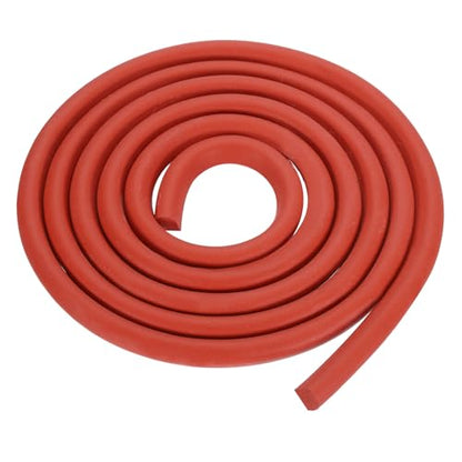 uxcell 6.56 ft Foam Backer Rod, 0.39" x 0.39" D-Shaped Solid Joint Filler, Foam Seal Strip for Caulk Saver, Rope Caulk Cement Crack Filler, Red - size: 6.56 ft x 0.39" x 0.39"
