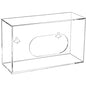 Glove Box Holder Dispenser Acrylic Single Side Loaded Clear Rack Storage Organizer for Medical, Latex - color: Single