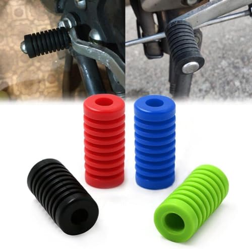 2Pcs Black Motorcycle Gear Shift Shifter Lever Pedal Rubber Cover,Motorbike Shift Pad Shoe Boot Cover Protective Gear,Motorcycle Shifter Shoe Protector for Shifter Cover Automotive Body Parts，Footwear