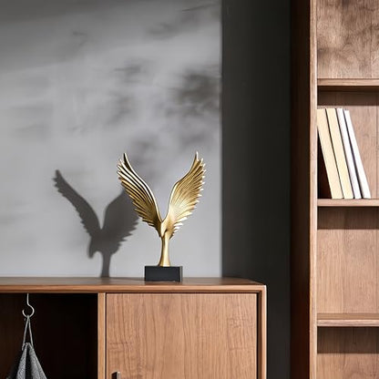 XINXUAN Gold Decor Eagle Statue,Adornos para Sala Modernos Sculpture Accent for Table,Living Room,Tv Stand,Mens Bedroom,Entryway,Shelves,Home Decor Aesthetic