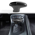 Voodonala for Challenger Charger ABS Carbon Fiber Gear Shift Shifter Knobs Cover Trim for 2015-2026+ Dodge Challenger Charger 2018-2026+ Durango Interior Accessories 3pcs