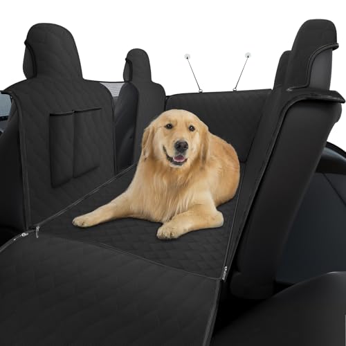 Shademax Custom for Toyota Tundra Rear Seat Pet Cover 2022-2025 2026 Dog Car Seat Cover for Back Seat Pet Mat Protector Waterproof Anti-Scratch Dog Hammock Liner Oxford Fabric Tundra Accessories