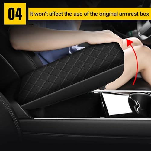 AOMSAZTO Console Pad for 2013 2014 2015 2016 Subaru Impreza Armrest Pad for Subaru Impreza - size: 2013-2016 Subaru Impreza