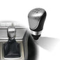 5 Speed Manual Transmission Gear Shift Knob Cover Compatible with Ford Escape Kuga Focus Fiesta mk7 2008-2013 Shifter Lever Knob Replacement Parts Silver - color: Silver, size: 5 Speed