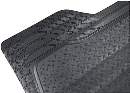All Weather Waterproof Rubber Trunk Mat Rear Cargo Deep Dish Custom Floor Liner