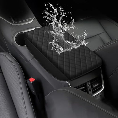 AOMSAZTO Armrest Center Console Cover for 2021 2022 2023 2024 2025 Subaru Outback Legacy Accessories Leather Armrest Cover Arm Rest Box Lid Cover Seat Protector - size: 2021-2025 Subaru Outback