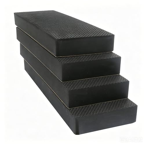 Garage Wall Protector for Car Door – 4 Pack Thick EVA Foam Self-Adhesive Bumper Guard Pad - Anti-Scratch Anti-Collision Protection for Garage, Parking Lot & Warehouse, 12"×3.9"×1.2", Black - color: Black-4pcs