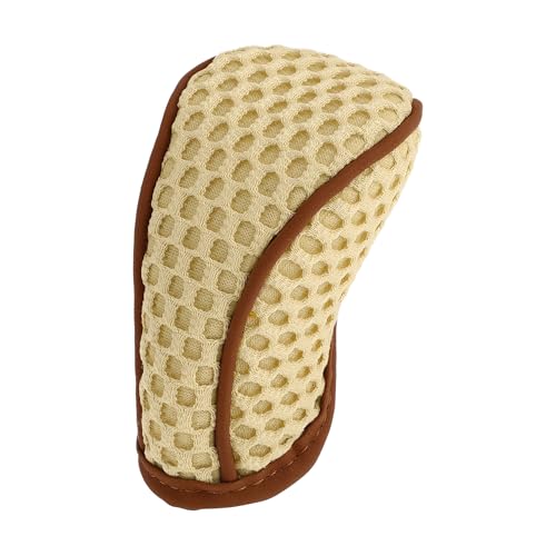 Universal Gear Shift Knob Cover Stick Shifting Handle Protector Manual Fabric 1 Pc Anti-Slip Beige - color: Beige Brown
