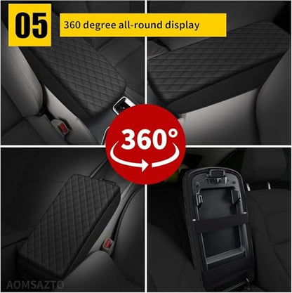 AOMSAZTO Memory Foam Armrest Cushion Pad for 2014-2020 Nissan Rogue - size: 2014-2020 Nissan Rogue