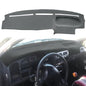 Dash Cover Mat Custom Fit for 1994-1997 Nissan Hardbody D21 Pickup Truck / 1994 1995 Pathfinder, Dashboard Cover Pad Carpet Protector F137 (Dark Gray) - color: 94-97 DarkGray