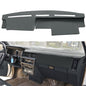Dash Cover Mat Custom Fit for Nissan Pathfinder D21 Hardbody Pickup Truck 1986-1993, Dashboard Cover Pad Carpet Protector (Dark Gray) F77 - color: 86-93 DarkGray