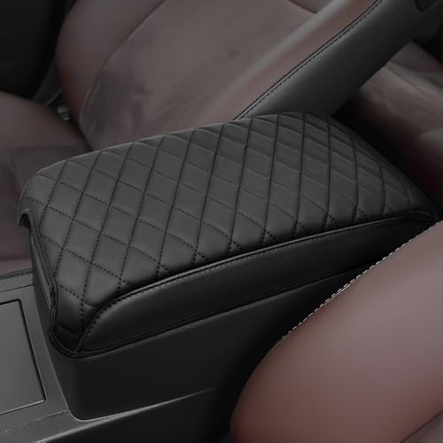 Center Console Armrest Cover Compatible with Toyota 2012-2017 Camry Accessories Leather Material Center Console Liner Protection - color: for Toyota 2012-2017 Camry