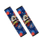Dreaweet 250 Years Patriotic Eagle Seatbelt Covers 2 Pcs Car Seat Belt Cover Pad Soft Comfort Neoprene Seatbelt Cushion Universal Car Seat Shoulder Pads for Seat Belts - color: 250 Years Patriotic Eagle