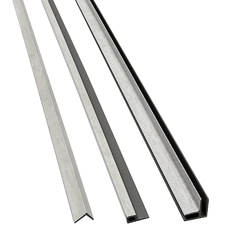 Palisade 94 in. Vinyl Trim Kit in Polar Frost - color: Polar Frost