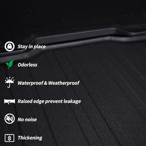 Cargo Liners for 2025 Nissan Murano TPE All Weather Protection Car Trunk Mat Accessories - size: 2025 Murano Trunk Mats