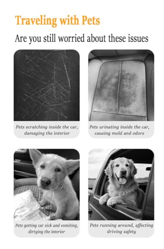 SUV Cargo Liner for Dogs for Jaguar F-PACE 2017-2026, Nonslip Durable Dog Cargo Cover Mat Water Resistan Scratch Resistant Dog Trunk Cover SUV Dog Cargo Liner