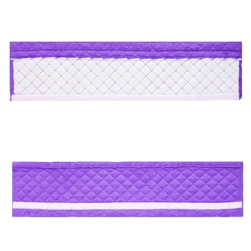 Amooca Soft Automotive Seat Belt Cover Seatbelt Shoulder Pad Neck Protector Cushions Universal Fit SUV Trucks Backpack Violet Extra Long 25.6in - color: Purple, size: 25.6in-1pc