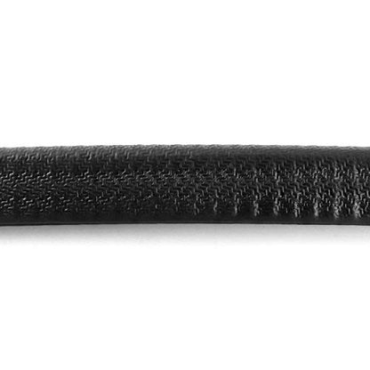 QWORK U-Shape Edge Trim, 10 Feet Weather Stripping Car Door Edge Protector, Flexible Push-On Rubber Guard for 1/4" Sharp Metal Edges