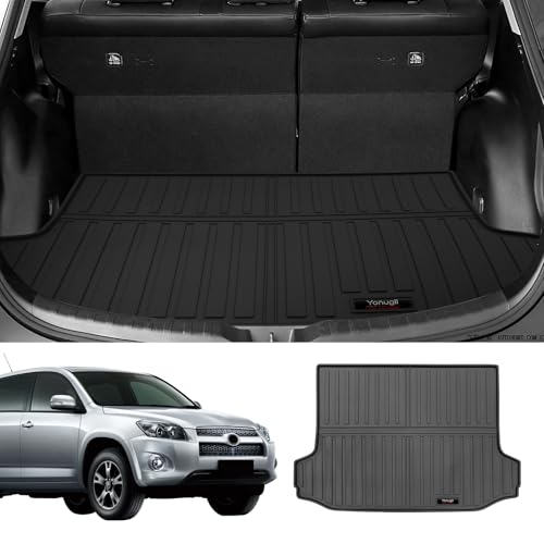 Custom for 2006-2012 Toyota RAV4 Cargo Mats Trunk Liner All Weather TPE Protection Mat (for 2006-2012 Toyota RAV4 Accessories) - color: for 2006-2012 Toyota RAV4