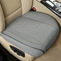 Black Panther Luxury Faux Leather Car Seat Cover Front Bottom Seat Cushion Cover, Anti-Slip and Wrap Around The Bottom, Fits 95% of Vehicles - 1 Piece,Light Gray - color: Front Single Gray