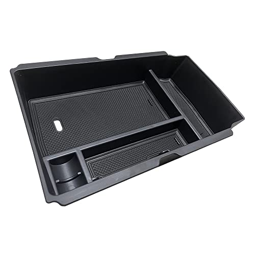 Center Console Organizer Compatible with Honda CRV CR-V 2026-2023 Car Accessories for 2023+ CR-V Hybrid, ABS Plastic, Black ABS Insert Tray Storage Box Glove Pallet - size: for CR-V 2023-2026