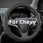 GIANT PANDA Car Steering Wheel Cover Customized for Chevy, Black - color: C-Black