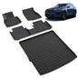 All Weather Car Floor Mats & Cargo Liner Set Fit for Mazda CX-50 Hybrid 2025-2026 Floor Liners Trunk Liner CX50 Hybrid Cargo Mat Accessories Black - style: 1)For Mazda CX-50 Hybrid 2025-2026 Full Set