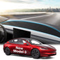 Wigoo 2026 Tesla New Model 3 Accessories Dashboard Cover [Anti-Glare and Sun Protection] Suede Dash Mat for New Model 3(2024-2026), Model 3 Highland Accessories (Black)