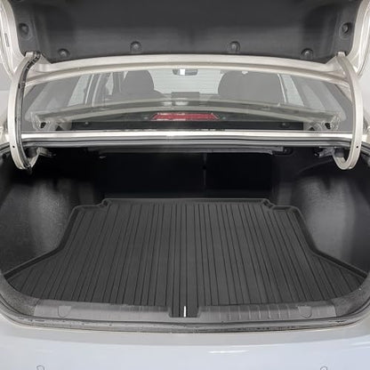 Premium Cargo Liner for Hyundai Elantra 2017-2025 Sedan - 100% Protection - Custom Fit Car Trunk Mat - All-Season Black Cargo Mat - 3D Shaped Laser Measured Trunk Liners for Hyundai Elantra