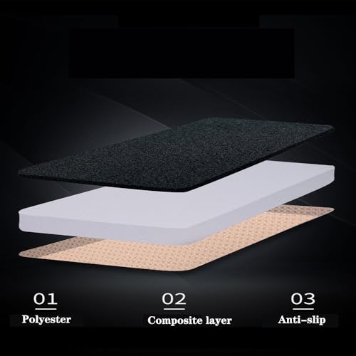 Dashboard Cover for Benz GLE 2020 to 2025,Black Custom Fit Polyester Dash Mat,Non-Slip Sun Shade & Heat Protector,Anti-Glare Dashboard Cover Mat