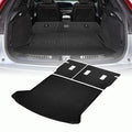 Cargo Liner Compatible with 2019-2025 Cadillac XT4 Trunk Mat Cargo Mat Back Seat Cover Protector (Backrest Mats+Trunk Mat) - size: FOR 2019-2025 Cadillac XT4