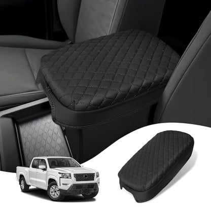 Custom Fit for Center Console Cover Nissan Frontier 2025 2024 2023 2022 Armrest Cover Center Console Pad Interior Accessories Car Armrest Seat Box Cover Protector - size: Nissan Frontier 2025 2024 2023 2022