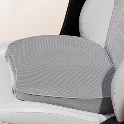 2 in 1 Wedge Car Seat Cushion or Lumbar Support - 3.2 inches Soft Memory Foam Cushion for Car Seat Driver for Comfort - Driving Cushion for Butt and Back Sciatica Pain Relief, Gray - color: Gray