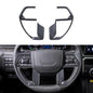INTGET Steering Wheel Panel Cover for 2024 2025 2026 Toyota Tacoma Accessories/2025 2026 4Runner ABS Plastic Interior(Carbon Fiber, Steering Wheel Panel) - size: Steering Wheel Panel Cover