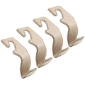 Car Purse Hook, Back Seat Headrest Genuine Leather Hangers Durable Vehicle Organizer Accessory for Hanging Grocery Bags, 4 Pack, Beige - color: Style A - Beige 4 Pack