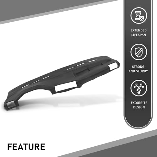 G-PLUS TPE Dashboard Molded Dash Cover Cap Compatible with BMW 318i 325e 325i 325is 1984 1985 1986 1987 1988 1989 1990 Black - size: 1984-1990 BMW 3 Series | Black
