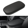 Car Center Console Armrest Cover Compatible with Toyota RAV4 2019-2025 Accessories, Premium Leather Arm Rest Box Lid Cover, Middle Console Cover (Black) - size: 2021-2024 Toyota RAV4