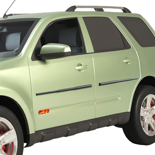 Dent Prevent Magnetic Car Door Protector Strips – Removable Guard to Prevent Dents, Dings & Scratches on Metal Vehicle Doors, 4-Strip Set, Matte Black - size: 4 Door