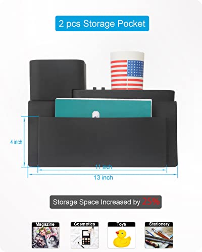 Silicone Couch Cup Holder, VIENFUT Anti-Spill Anti-Slip Sofa Armrest Tray BPA-Free, Dirt-Resistant Silicone Couch Arm Tray for Remote, Snacks, Cellphone and iPad, Gift for Family, Friend (Black) - color: Black#