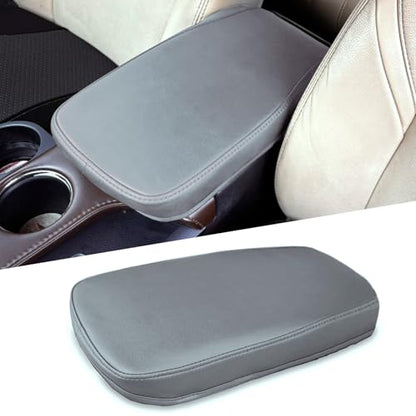 Center Console Cover for Avalon 2013-2018, Premium PU Leather Middle Console Cover Scratch-Resistant & Stylish Upgrade for Avalon Interior Accessories - Gray - size: 3) 13-18 |Avalon| Gray,Thin Size