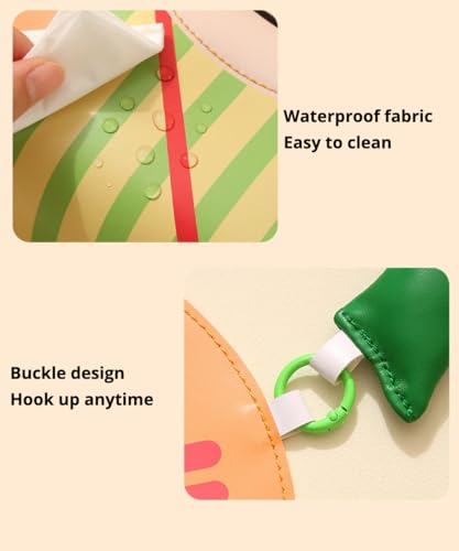 Car Tissue Holder – Cute Cartoon Hanging Paper Towel Dispenser with Soft Handle, Waterproof & Reusable for Car, Bathroom, Kitchen (Monkey) - color: Monkey