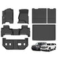 Wailtnb-All Weather Floor Mats & Cargo Liner Backrest Mat for Chevrolet Suburban & GMC Yukon XL 2015-2020 Custom Fit Chevy Suburban & GMC Yukon XL 2015-2020 Waterproof Durable Easy Clean Accessories - style: 30|For Suburban/Yukon XL | 2015-2020 | Backrest