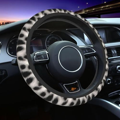Cute Cat Print Steering Wheel Covers Non Slip Neoprene Universal 15 Inch Steering Wheel Protector Car Cover for Men Women - color: Cat1