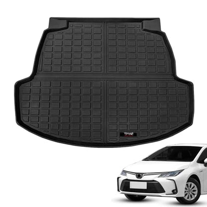Custom for 2020-2026 Toyota Corolla Sedan Cargo Mats Trunk Liner All Weather TPE Protection Mat Accessories (Not for Cross or Hatchback)