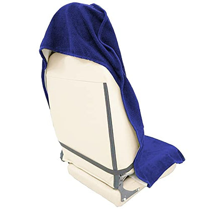 Car Seat Cover Protector Front Seats,for Gym Workout,Running,Swimming,Beach and Hiking,Waterproof Sweat Towel Bucket Seat Covers for Cars SUV Trucks (Blue, 1Pcs)