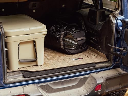 WeatherTech Cargo Trunk Liner with Bumper Protector for Ford Escape, Escape Hybrid, Escape Plug-in Hybrid - Behind 2nd Row w/Bumper Protector (401323SK), Black