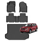 Jenofa-Floor Mats for Toyota Rav4 2006-2012 Car Mats Cargo Mat for Rav4 All Weather Floor Liner Custom Fit Automotive Waterproof Protection Full Set Accessories - style: 11|For RAV4|2006-2012|Set