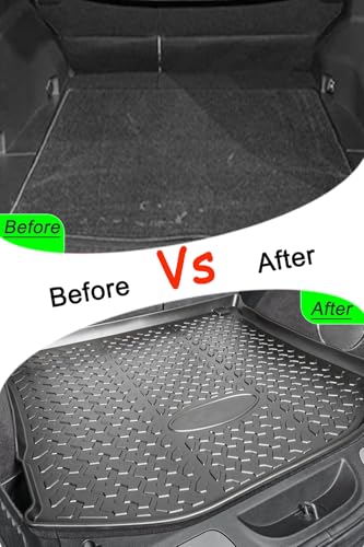 Grand Cherokee Cargo Liner，All Weather 3D Durable Waterproof Rear Cargo Trunk Tray Floor Mat Protector Compatible with Jeep Grand Cherokee 2011-2021 ，2022 WK Models,Not for 2021-2022 L or 4XE Models - size: For 2011-2021 Jeep Grand Cherokee
