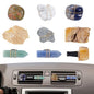 DICOSMETIC 8Pcs Crystal Car Vent Clips Irregular Gemstone Vent Clips Natural Stone Car Decoration with Clip Cars Air Freshener Clip with Iron Wire for Women Men - style: Irregular